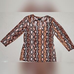 BOLD Elements Cut To Curve Women's Top Size Large